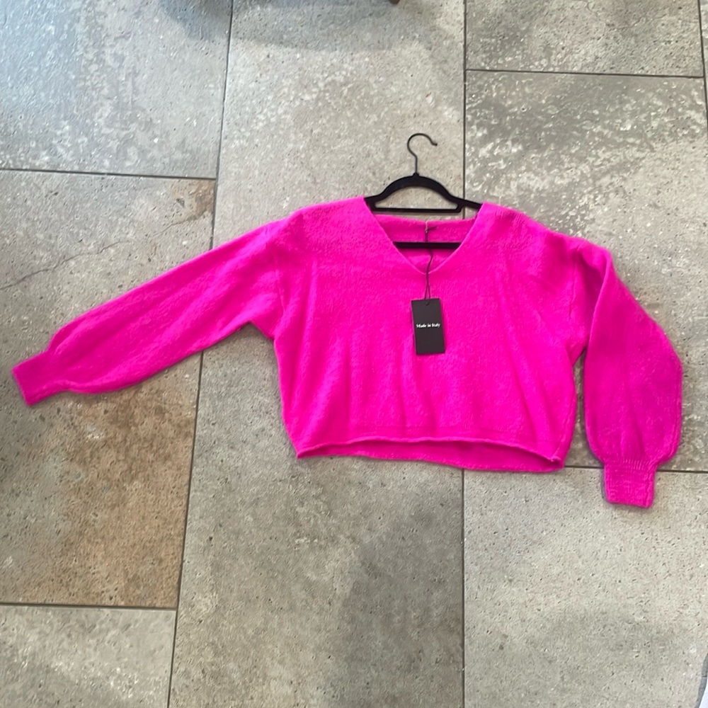 Cropped Sweater - Made in Italy